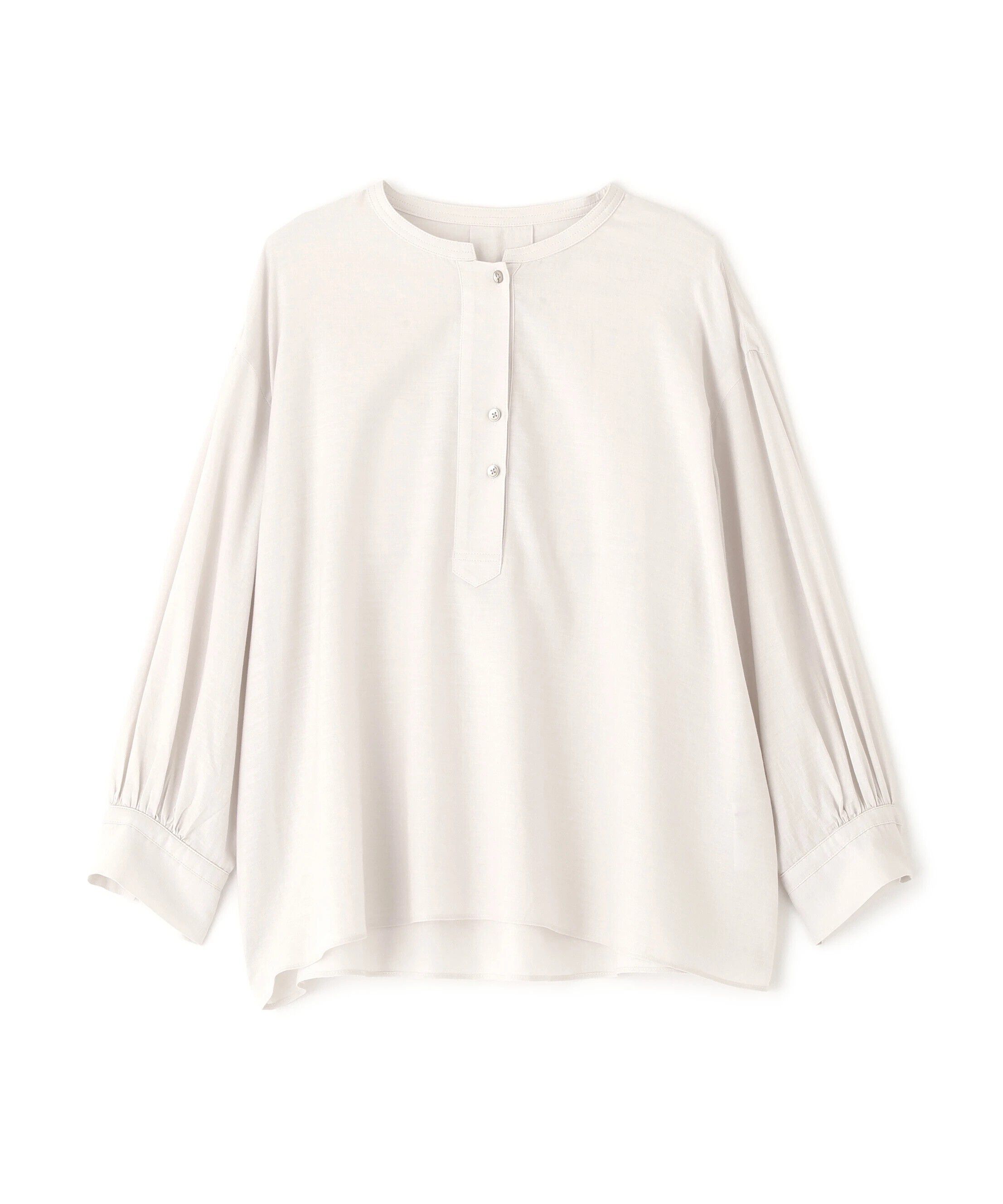  「◆綿シルクスキッパーブラウス」|シャツ・ブラウス|