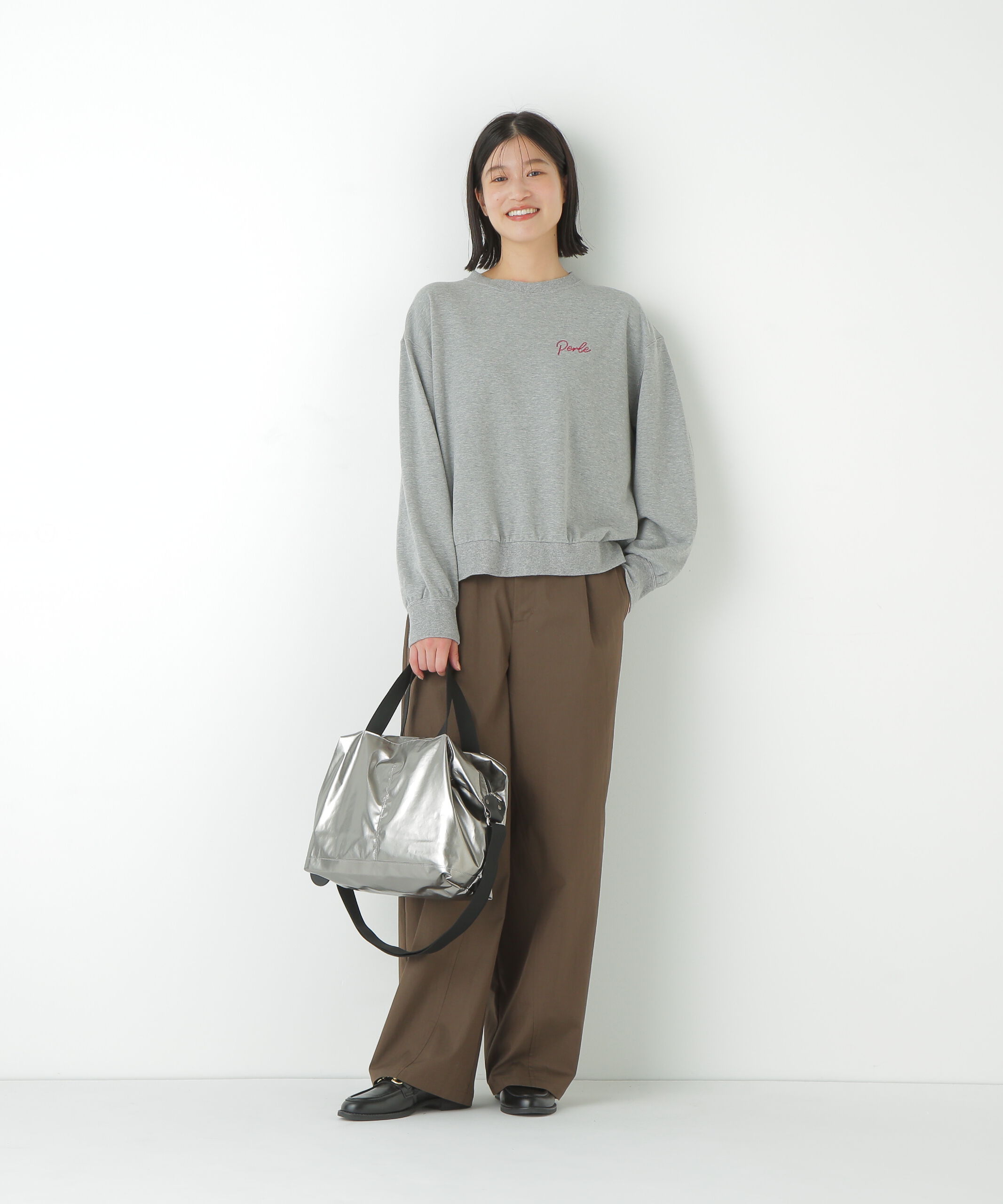  「◆チェーンステッチロゴトレーナー」|Tシャツ・カットソー|