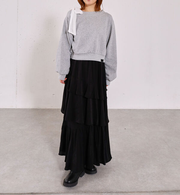archives「リンクルフリルティアードスカート」|スカート|