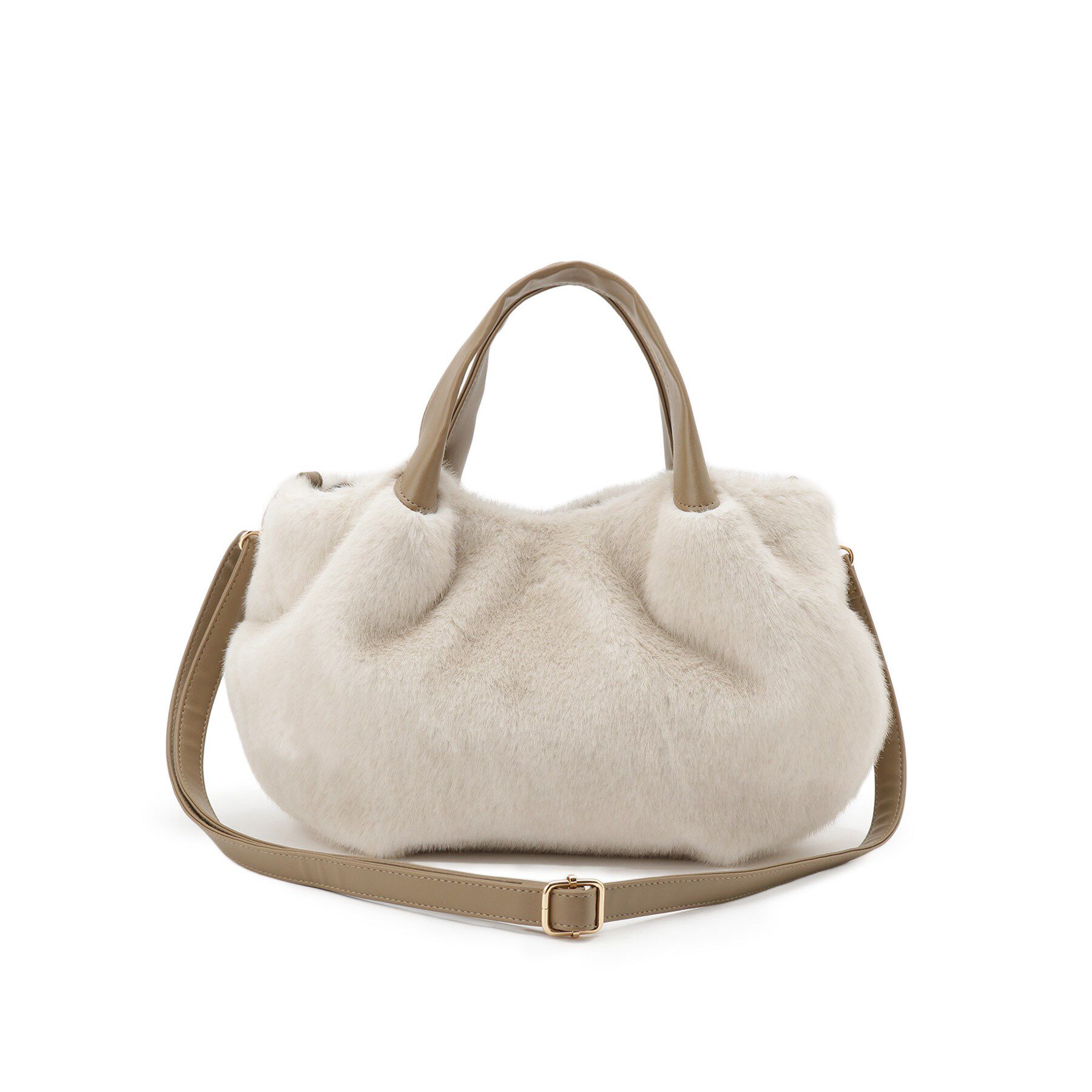 SHOO･LA･RUE「ファー2層2WAYトートバッグ」|トートバッグ|