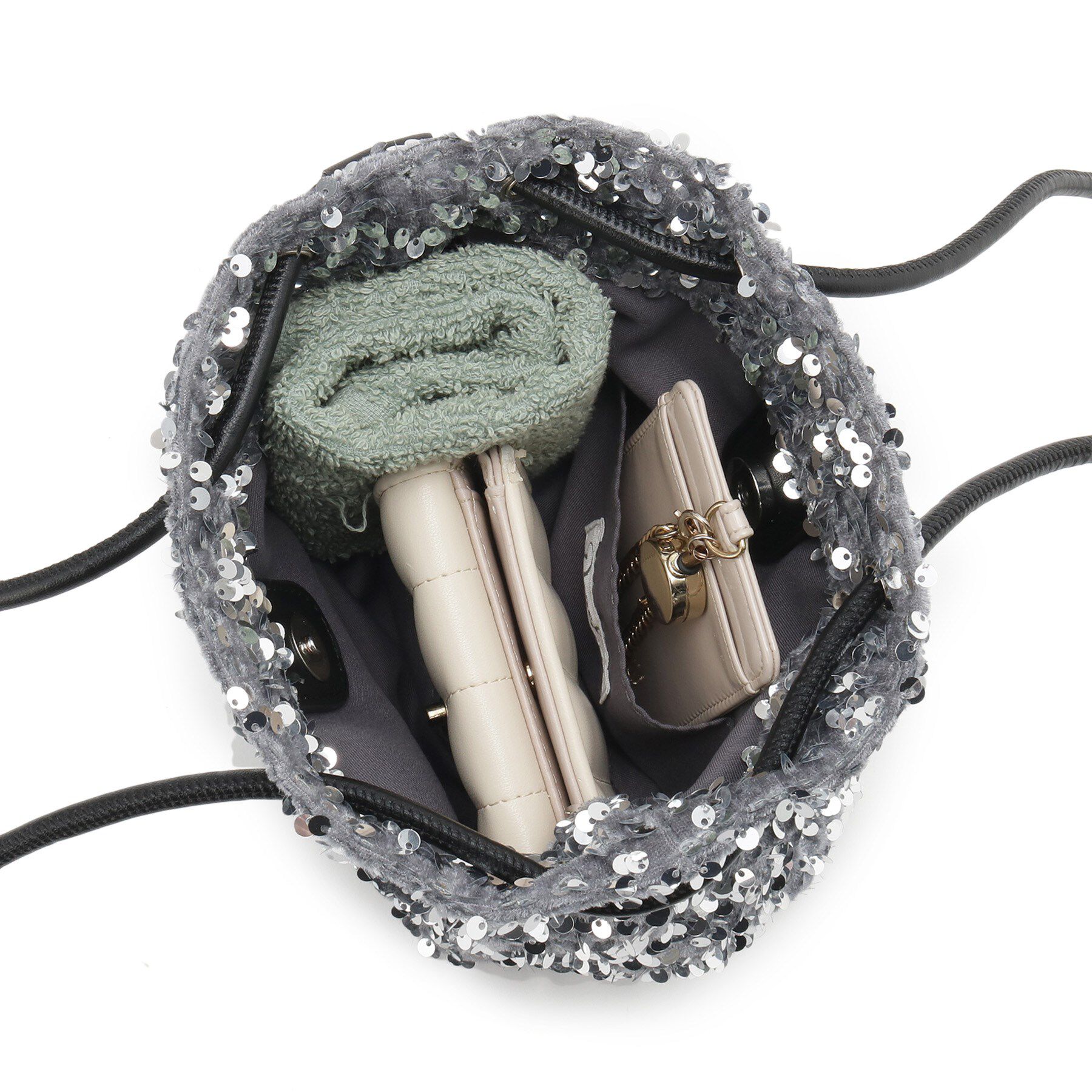 Dessin「【軽量】スパンコールミニショルダー」|ショルダー・メッセンジャー|