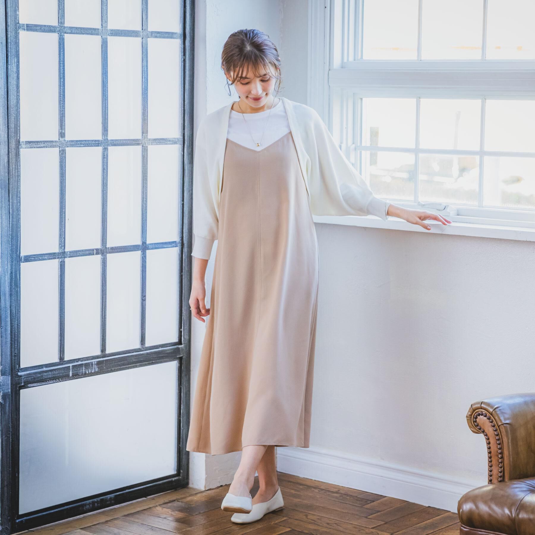 ITS&rsquo;DEMO「【UVケア／アンチピリング／手洗い可】ニットボレロ」|カーディガン|