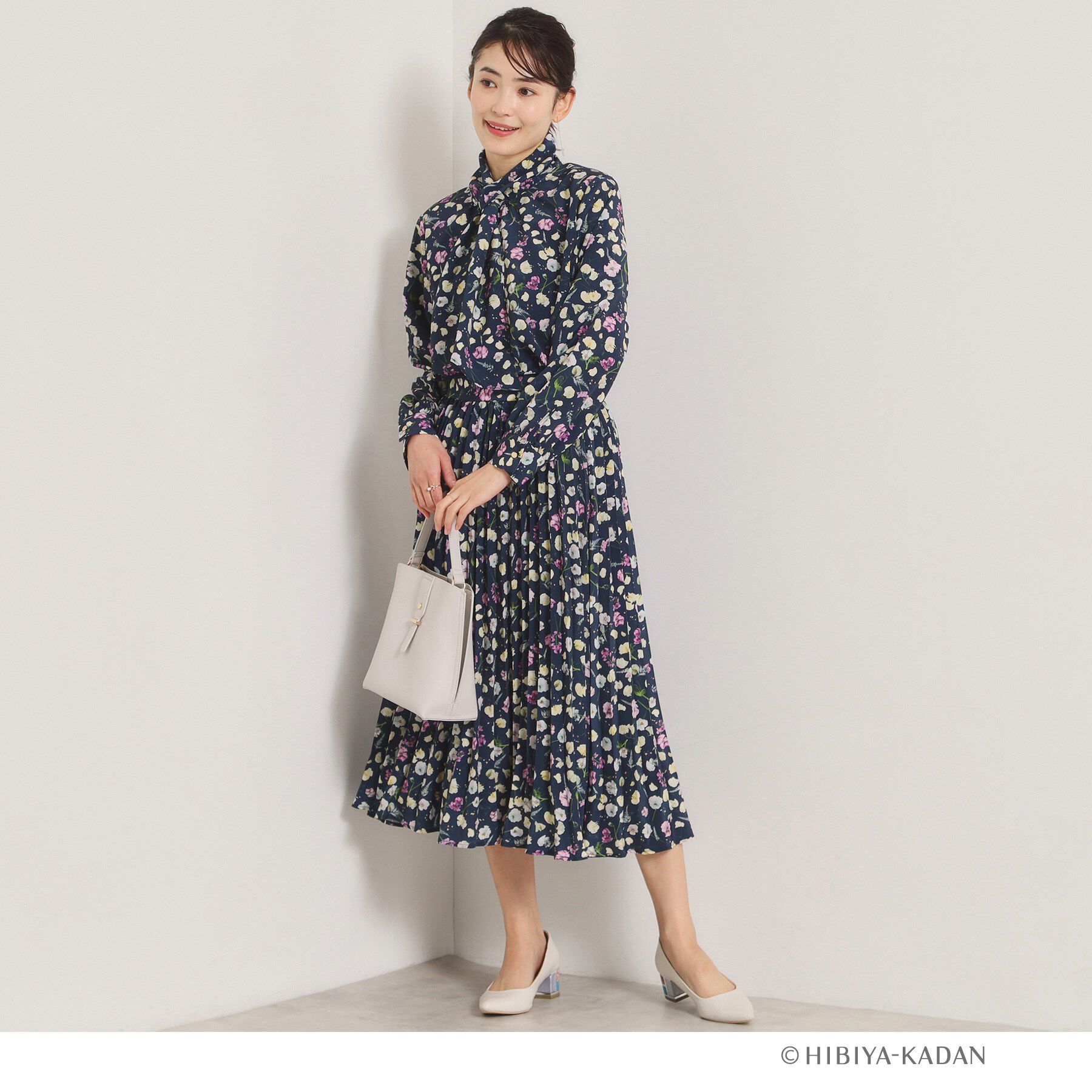 ITS&rsquo;DEMO「【ITS&rsquo;DEMO &times; HIBIYA－KADAN】楊柳プリーツスカート」|スカート|