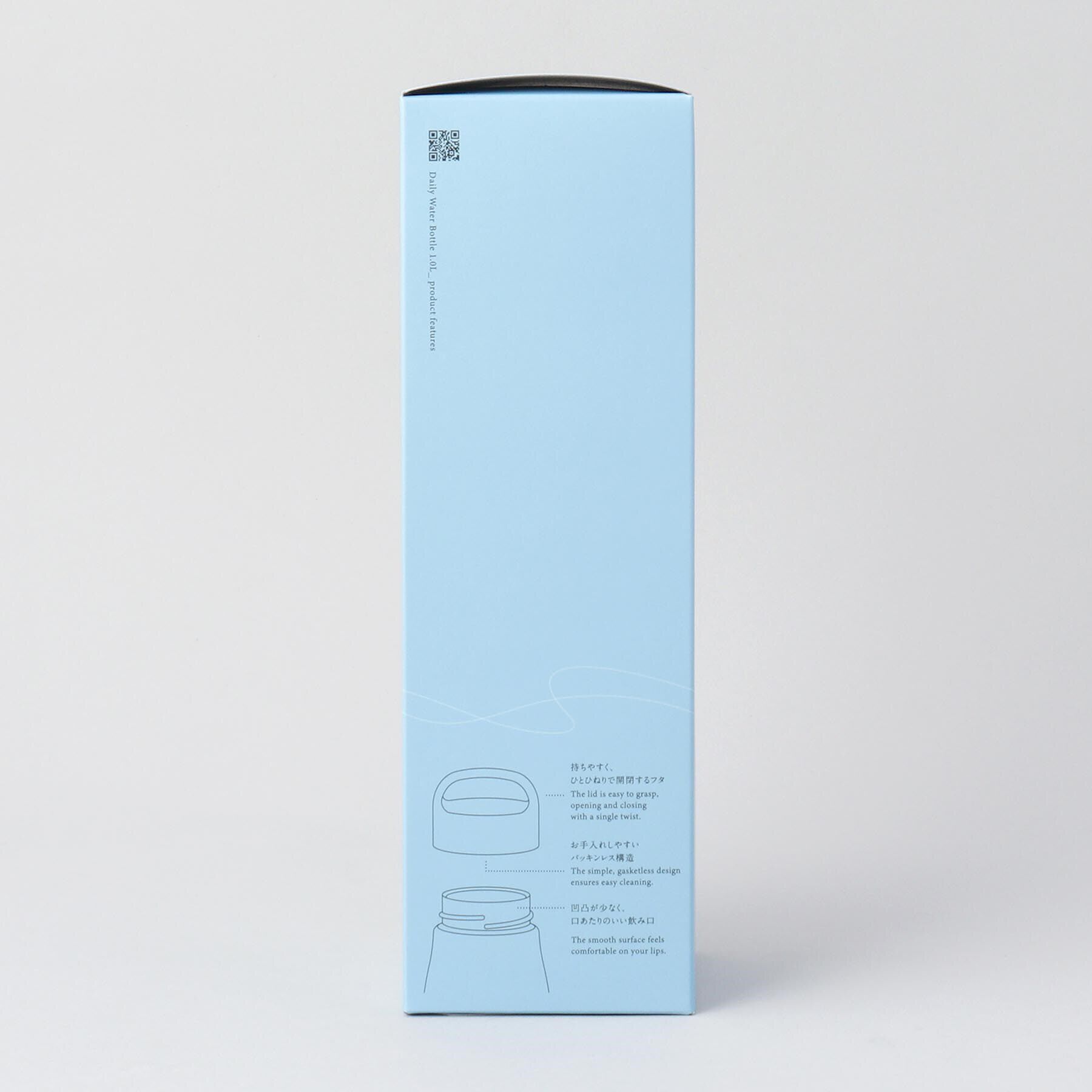 212 KITCHEN STORE「Daily ウォーターボトル 1L BK ＜marna マーナ＞」|食器・キッチングッズ|