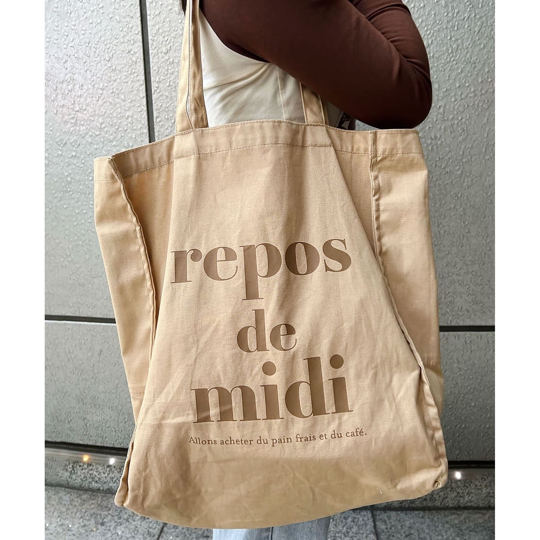 Ober Tashe「【新学期・新生活】ロゴ帆布トート」|トートバッグ|