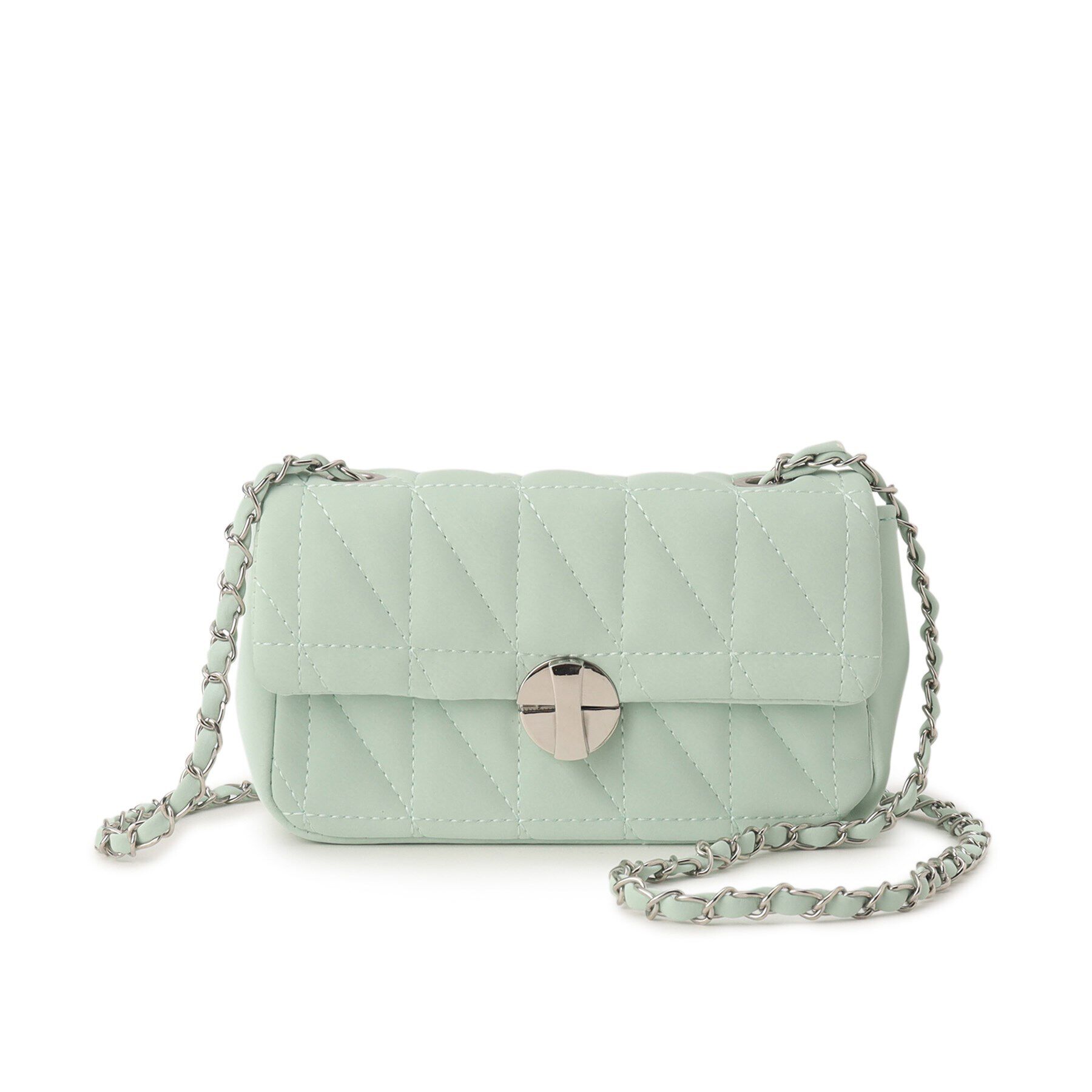 Ober Tashe「キルティングショルダーバッグ」|ショルダー・メッセンジャー|ミントグリーン(02