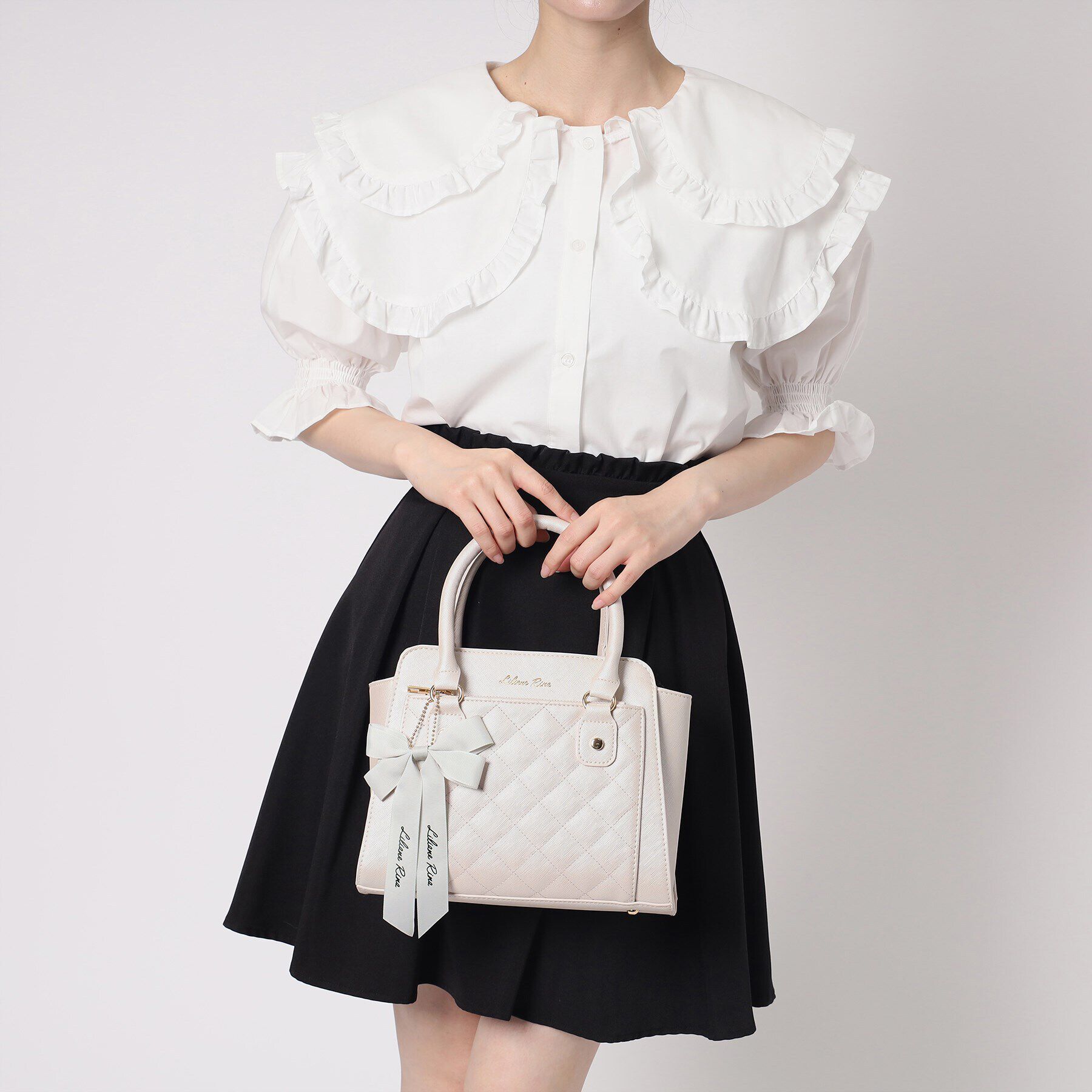 Ober Tashe「キルティングポケット2WAYボストン」|ボストンバッグ|