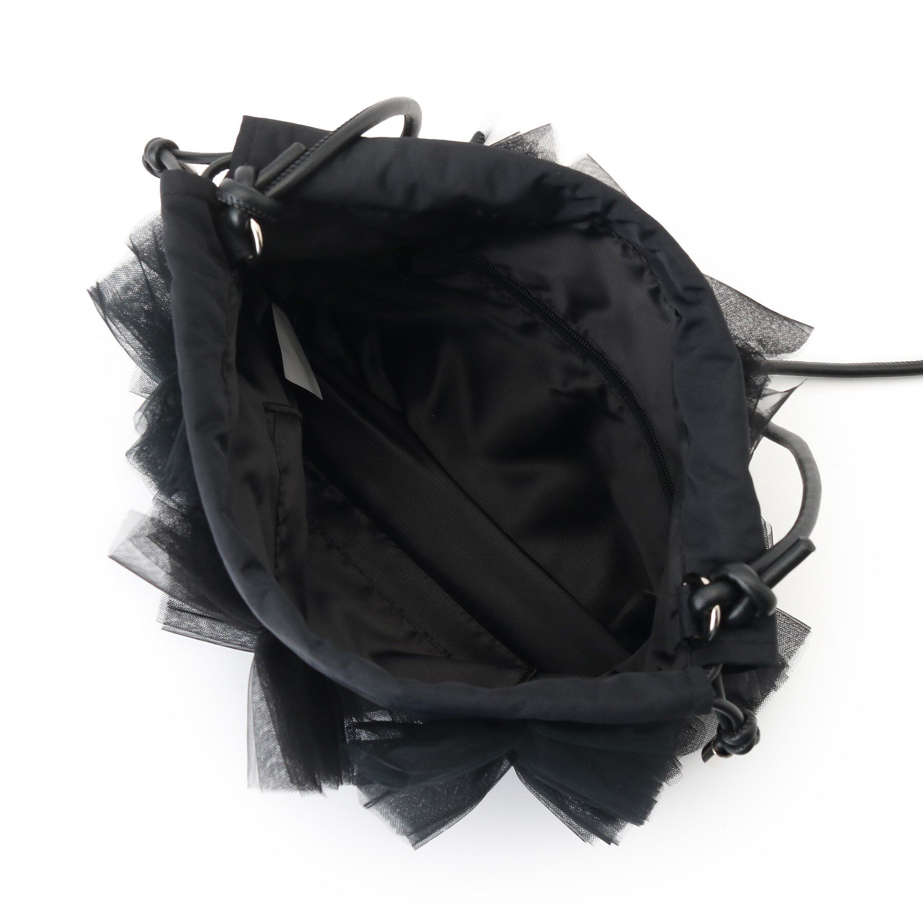 ESPERANZA「チュールフリル巾着ショルダーバッグ」|ショルダー・メッセンジャー|