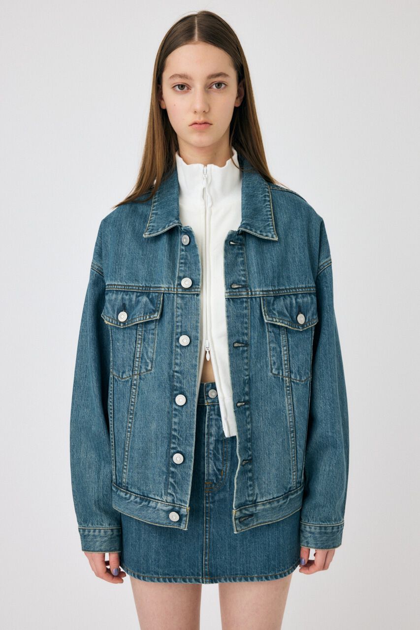 MOUSSY「TINTED デニムジャケット」|デニムジャケット|
