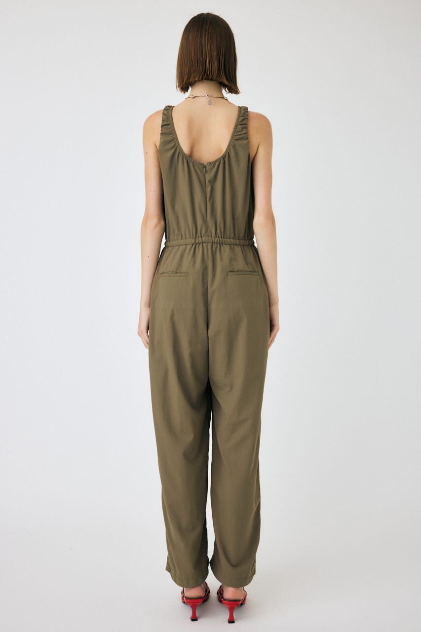 MOUSSY「NYLON GATHER ジャンプスーツ」|その他|