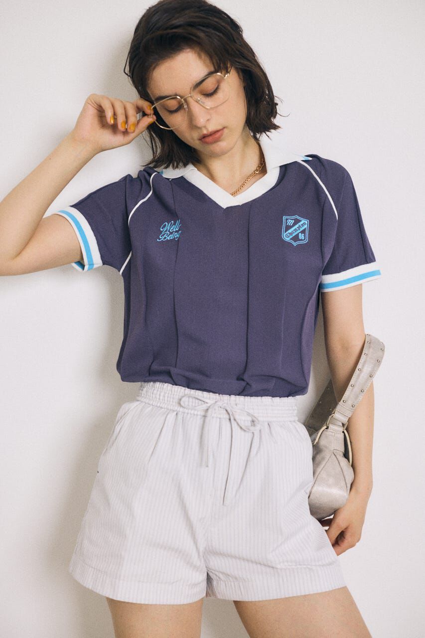 MOUSSY「H/S KNIT GAME シャツ」|ニット・セーター|