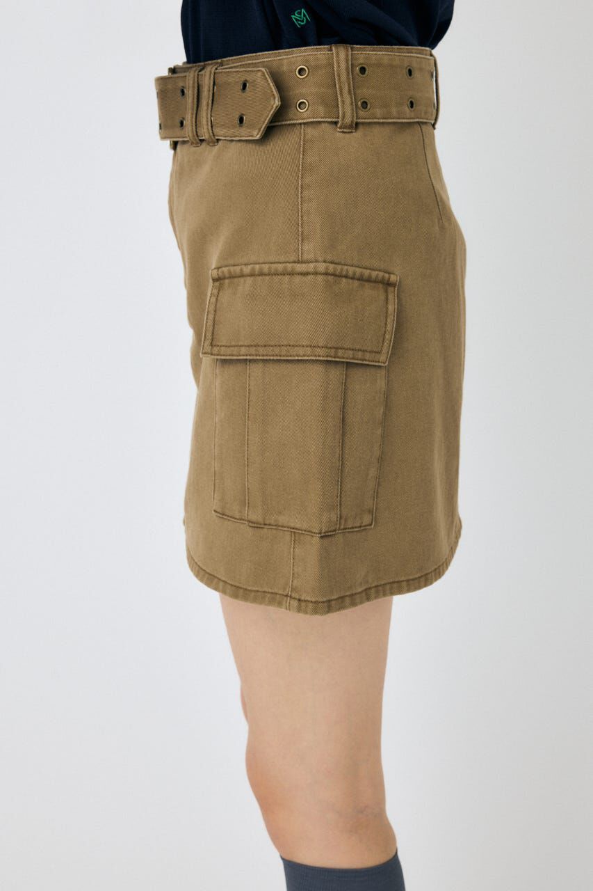 MOUSSY「BELT MINI スカート」|スカート|