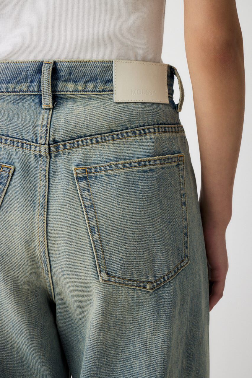 MOUSSY「HORSESHOE バギー」|デニム|