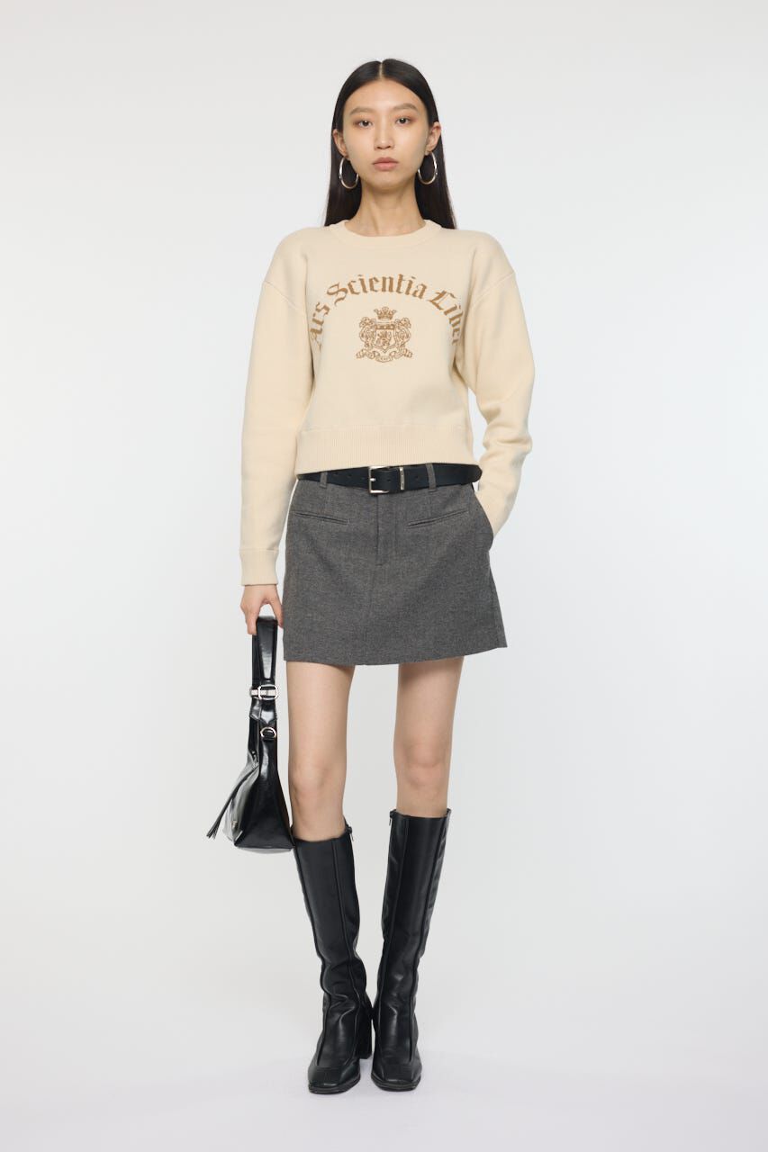 MOUSSY「SWEATLIKE JAQUARD セーター」|ニット・セーター|