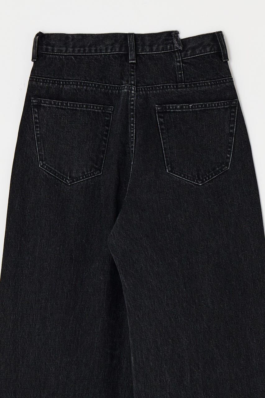 MOUSSY「CROSS WAIST WIDE ストレート」|デニム|