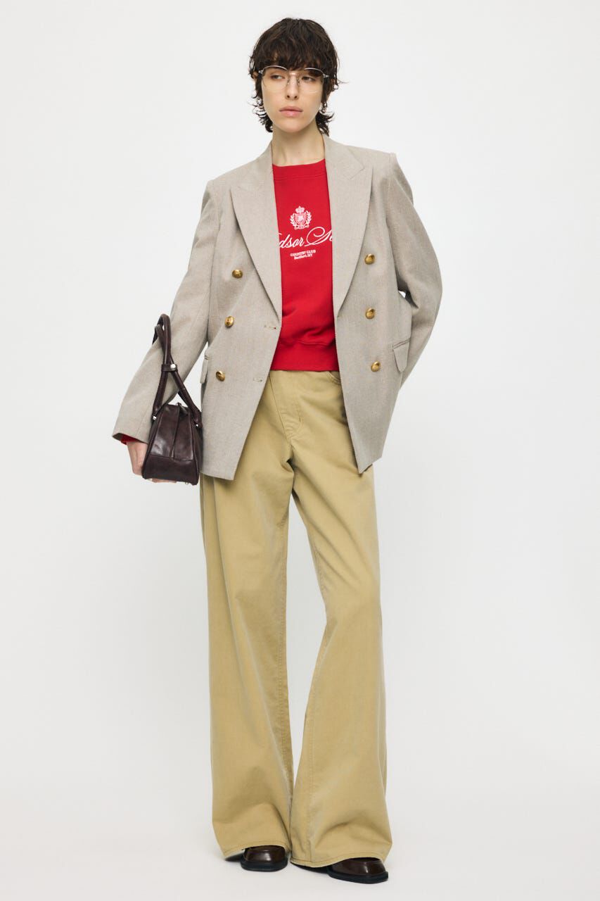 MOUSSY「CC EMBROIDERY プルオーバー」|パーカー|