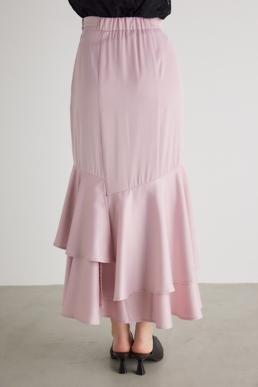 rienda「アシンメトリーレイヤードJ/WマーメイドSK」|スカート|