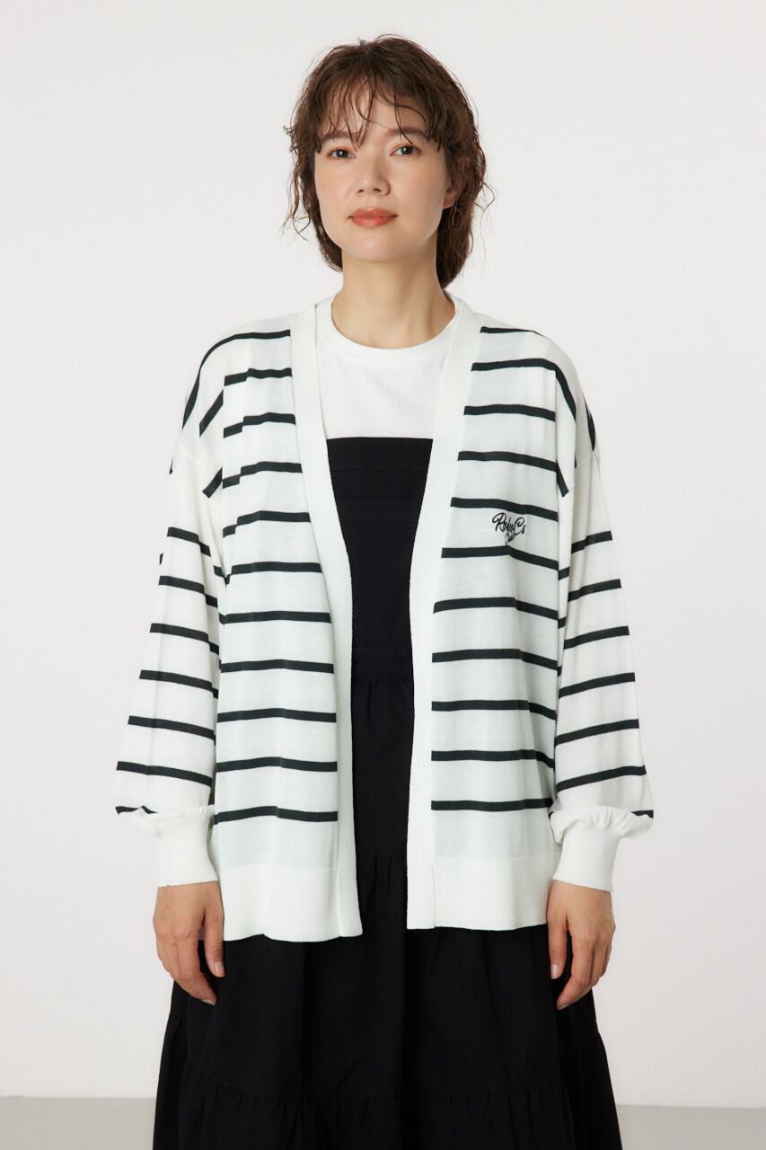 RODEO CROWNS「RCS LOGOニットトッパー」|カーディガン|