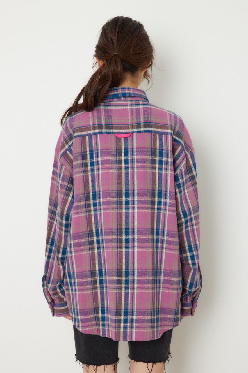 RODEO CROWNS「CHECK OVER シャツ」|シャツ・ブラウス|