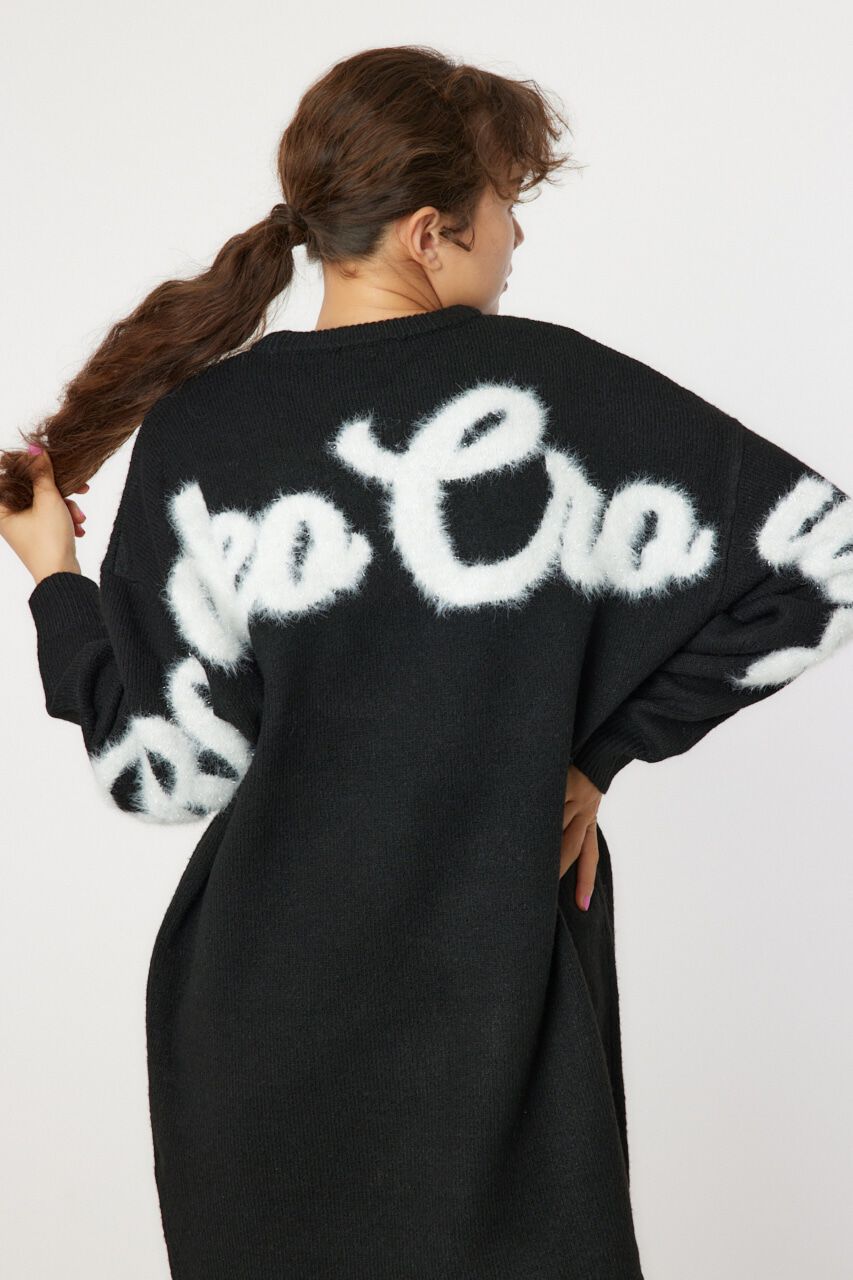 RODEO CROWNS「ラメシャギーロゴニットワンピース」|ワンピース|