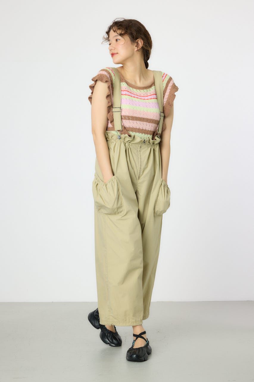 RODEO CROWNS「ウエストフリルサス付きパンツ」|その他|