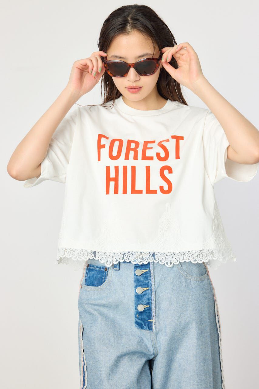 RODEO CROWNS「ヘムレースTシャツ」|Tシャツ・カットソー|