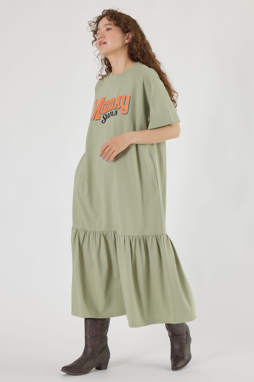 RODEO CROWNS「MASTER PROTECT ヘムギャザーワンピース」|ワンピース|