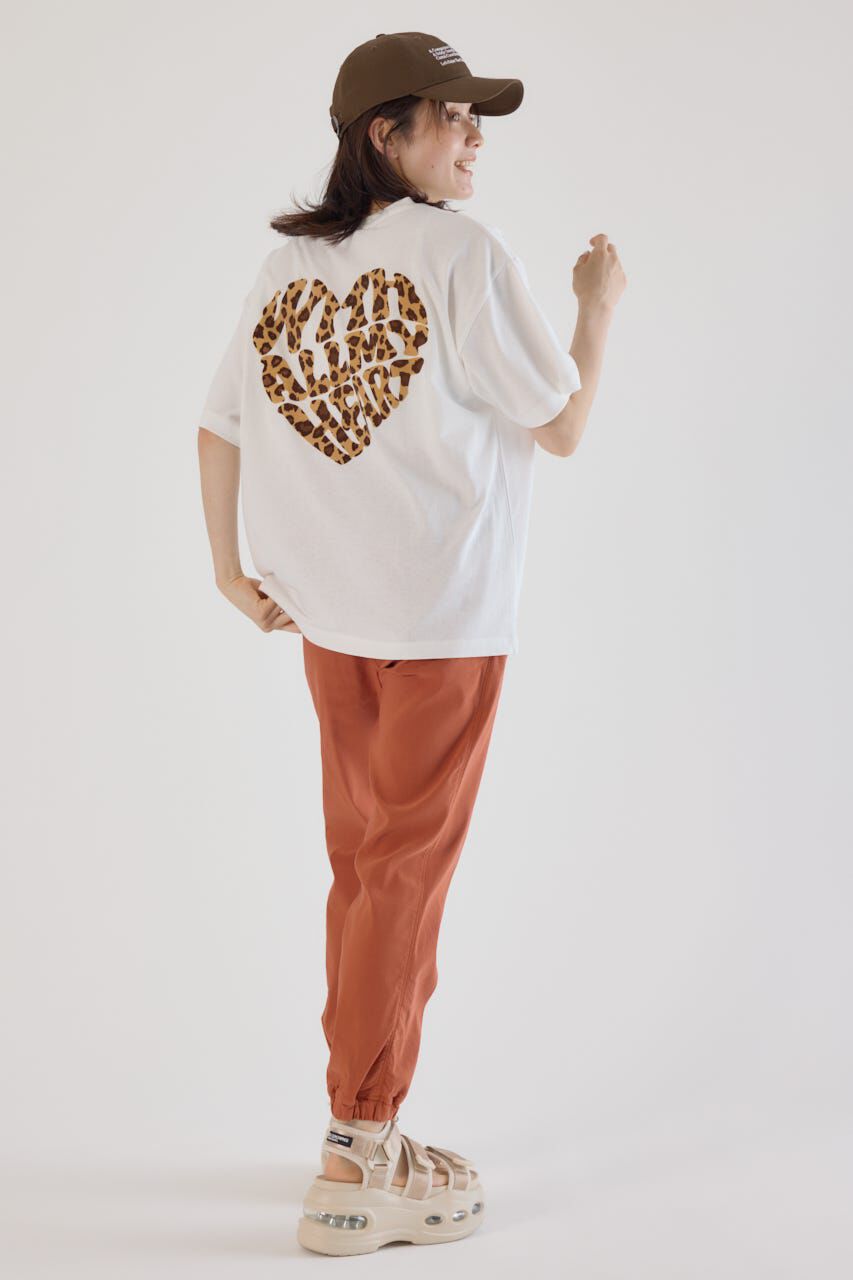 RODEO CROWNS「Heart Leopard Tシャツ」|Tシャツ・カットソー|