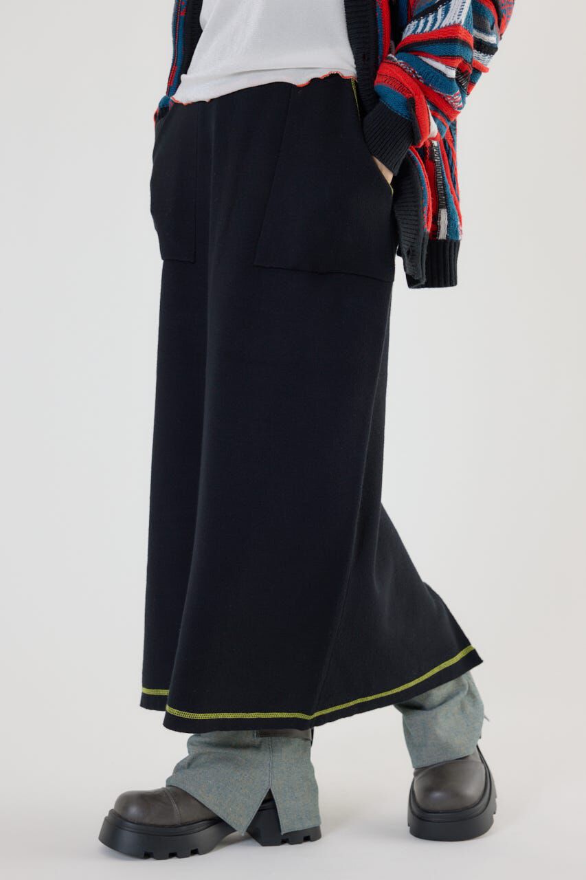 RODEO CROWNS「スウェットライクスカート」|スカート|BLK