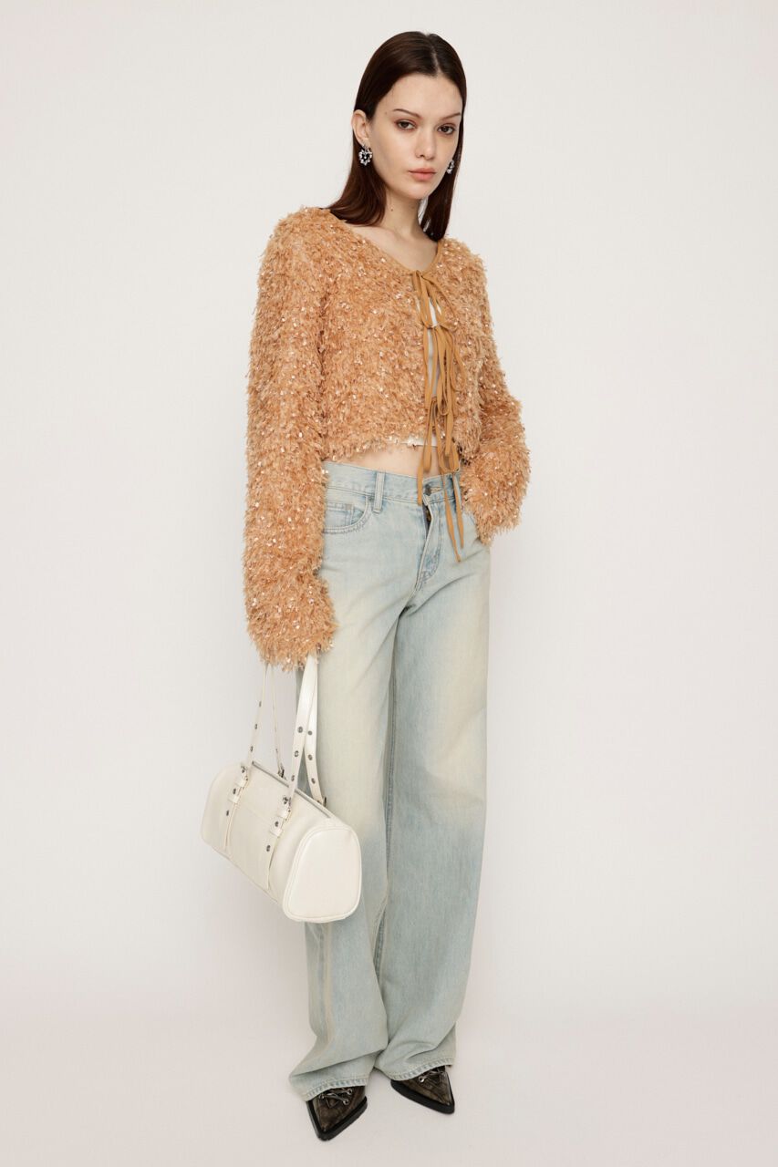 SLY「2WAY SHAGGY YARN トップス」|Tシャツ・カットソー|