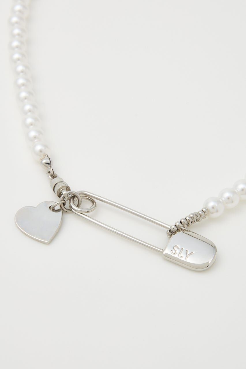 SLY「F／PEARL PINS ネックレス」|ネックレス|