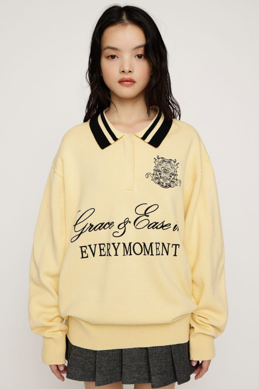 SLY「OVER SIZE JQ トップス」|ニット・セーター|