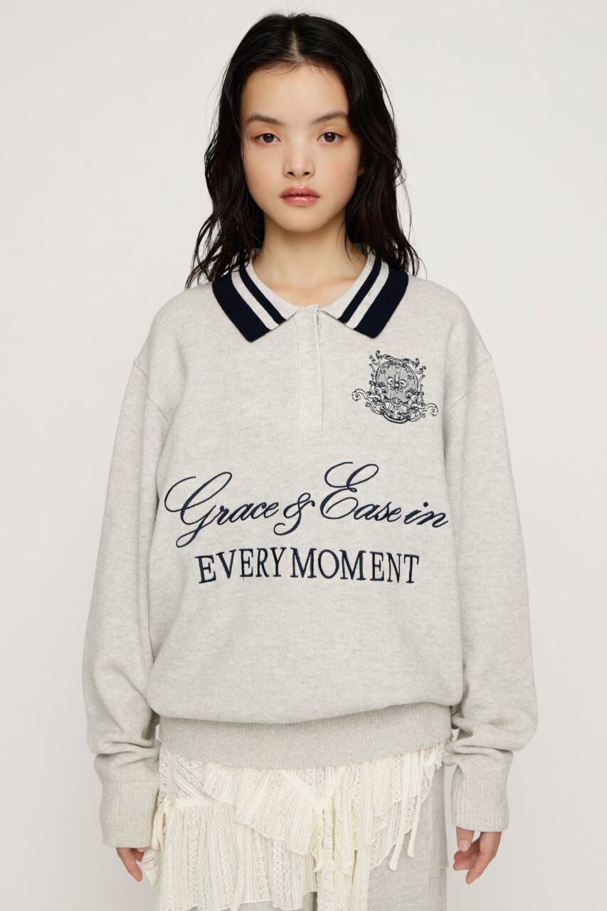 SLY「OVER SIZE JQ トップス」|ニット・セーター|