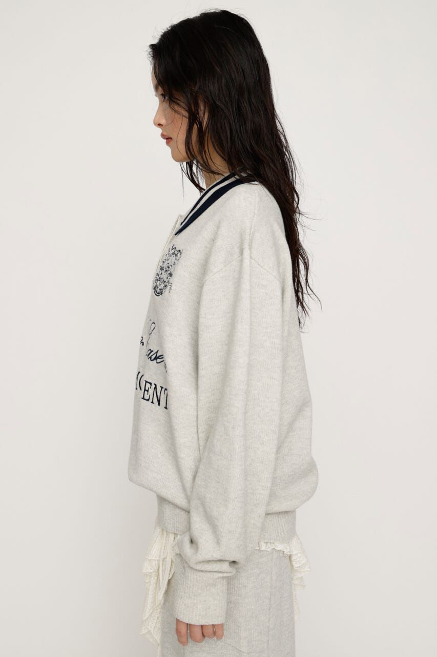 SLY「OVER SIZE JQ トップス」|ニット・セーター|