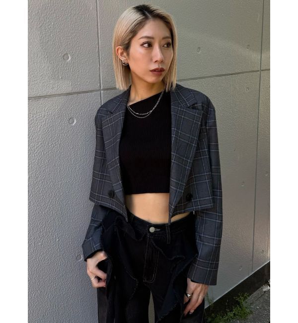 EMODA「テーラードショートジャケット」|テーラードジャケット|