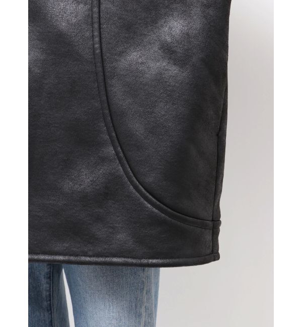 Ungrid「フェイクムートンルーズブルゾン」|ブルゾン・スタジャン|