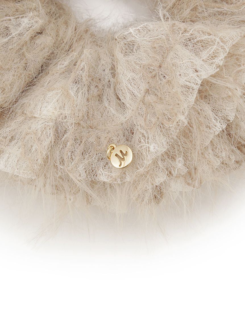 Mila Owen「フェザーボリュームシュシュ」|ヘアバンド|