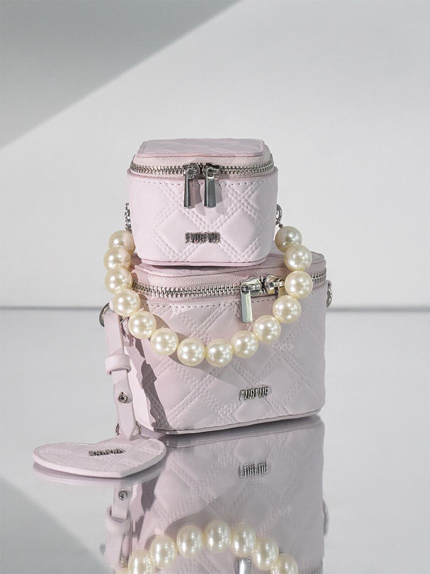 FURFUR「【限定カラー】マイクロキルティングバニティバッグ」|ショルダー・メッセンジャー|