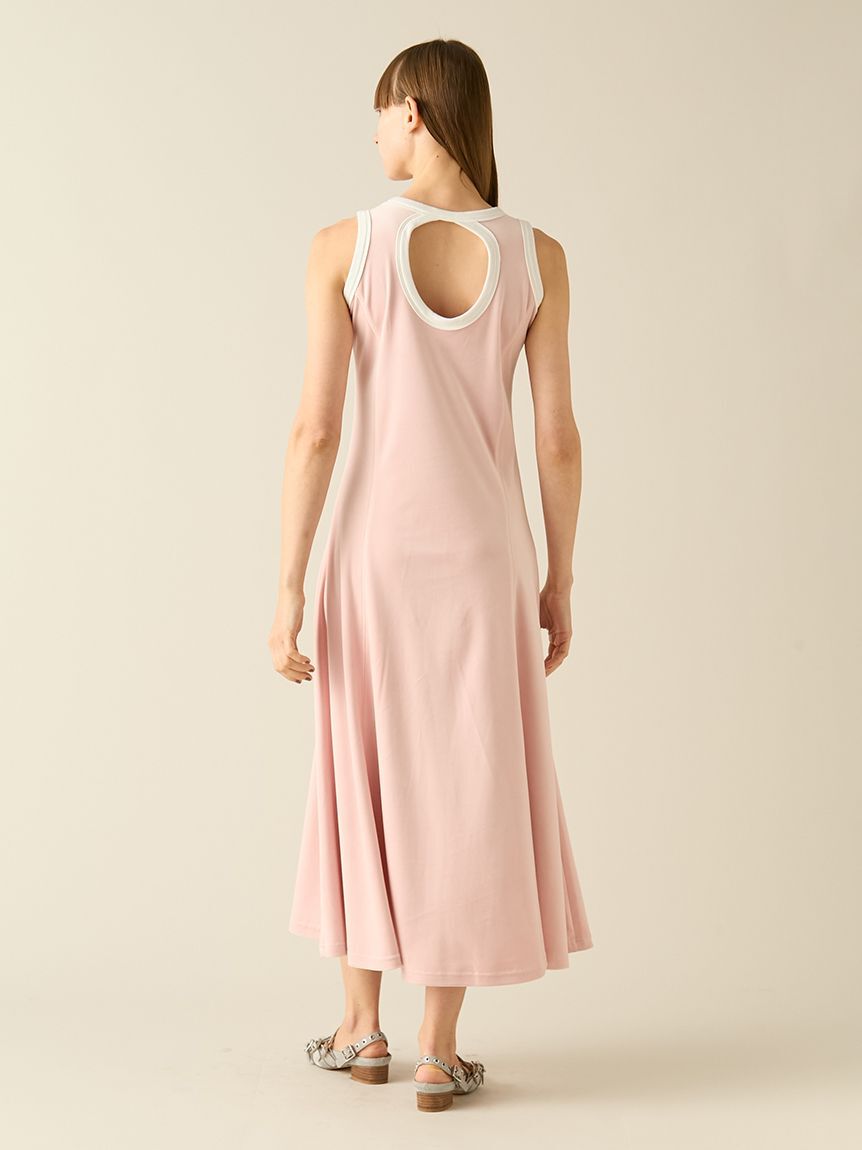 FURFUR「リンガーベロアロングワンピース」|ワンピース|