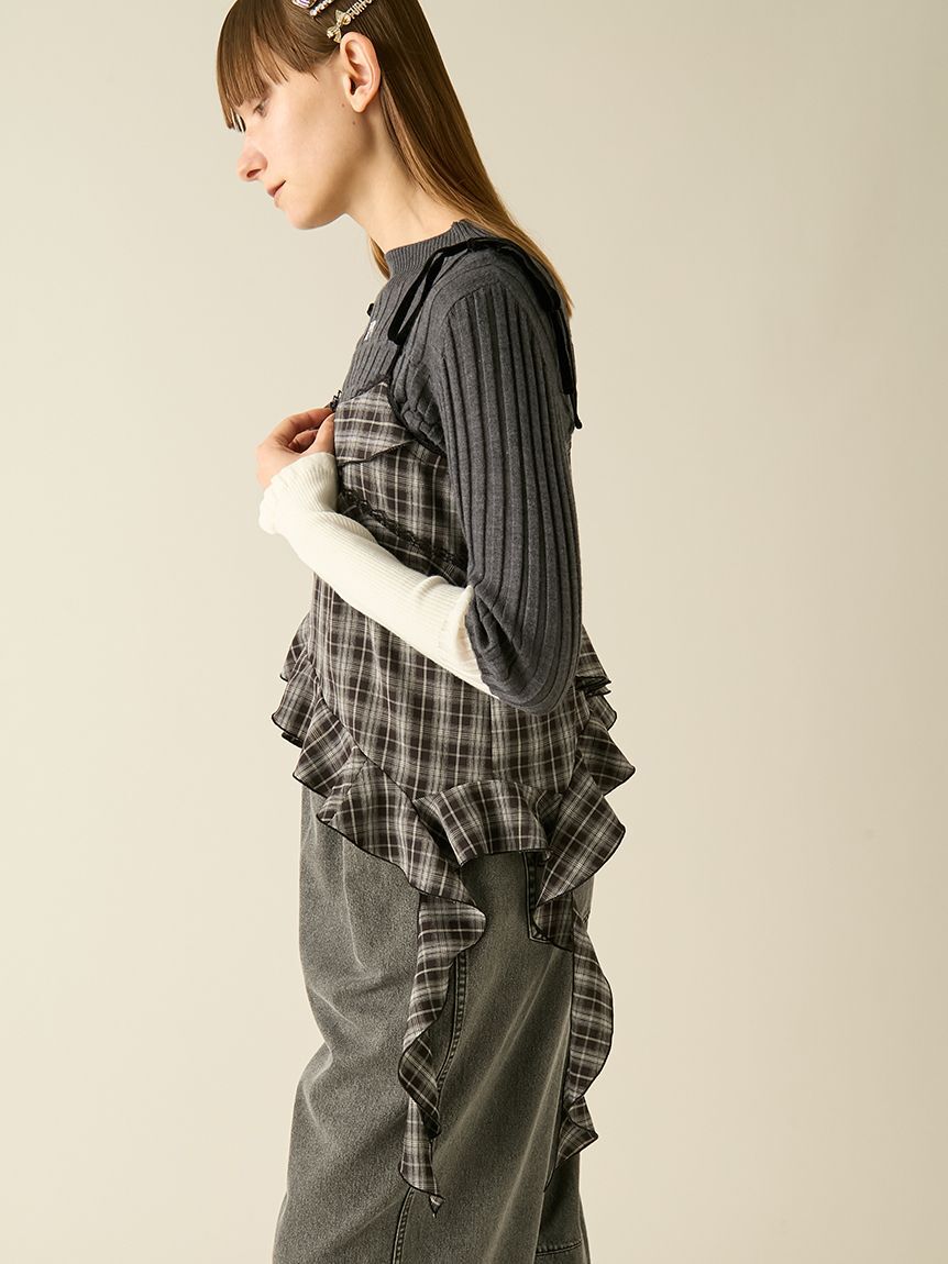 FURFUR「フリルキャミトップス」|キャミソール|