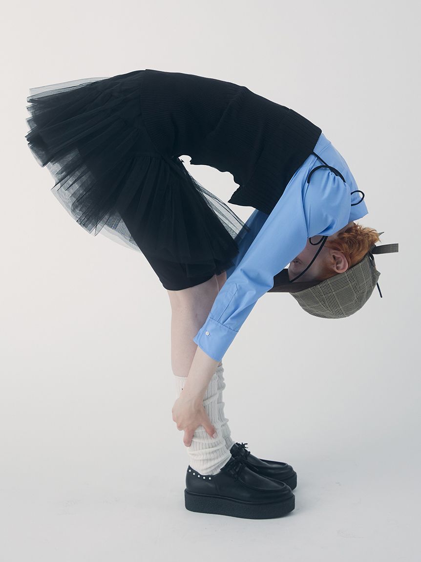 FURFUR「コンパクトパフスリーブシャツ」|シャツ・ブラウス|