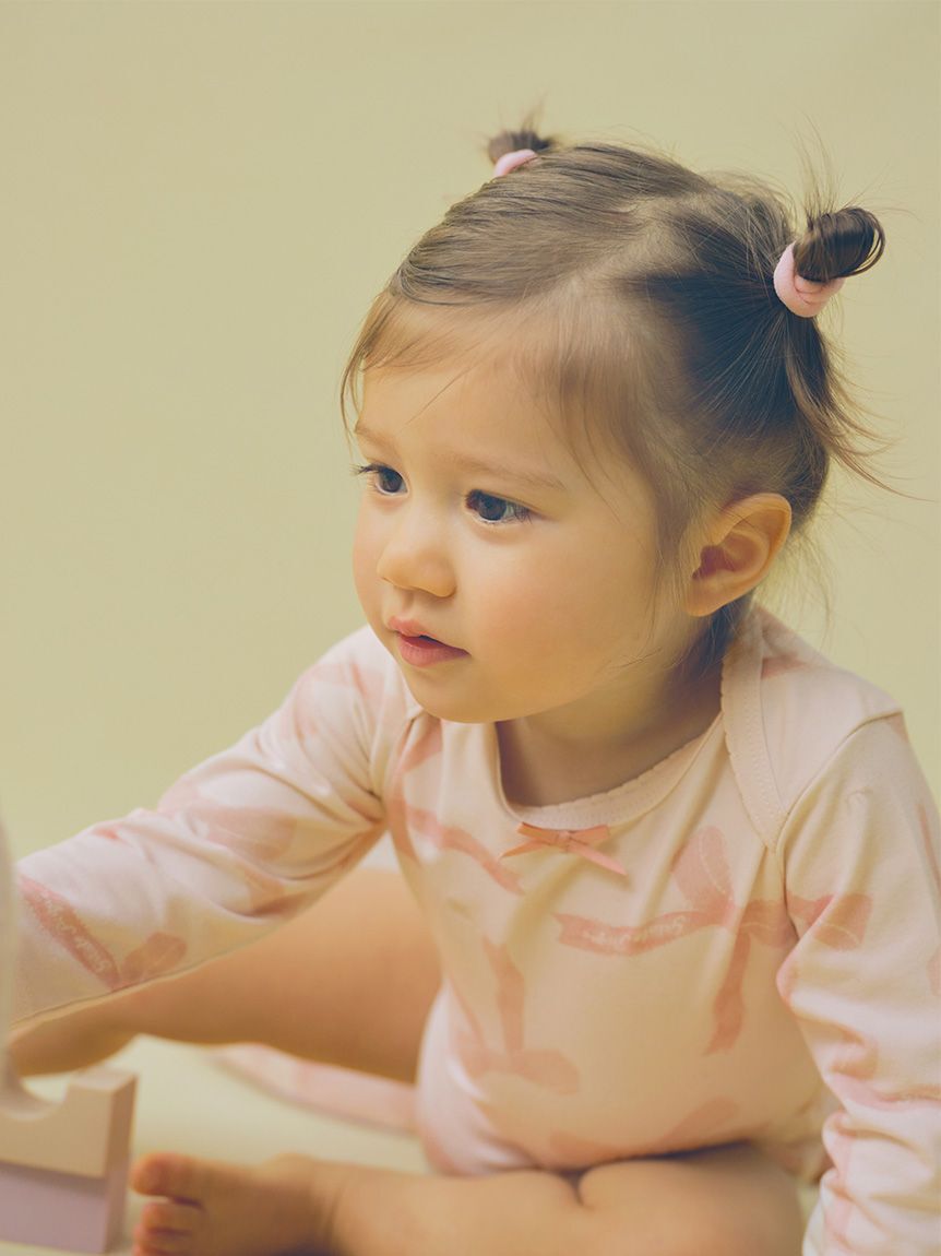 GELATO PIQUE KIDS & BABY「【BABY】長袖ボディスーツ」|ロンパース|PNK