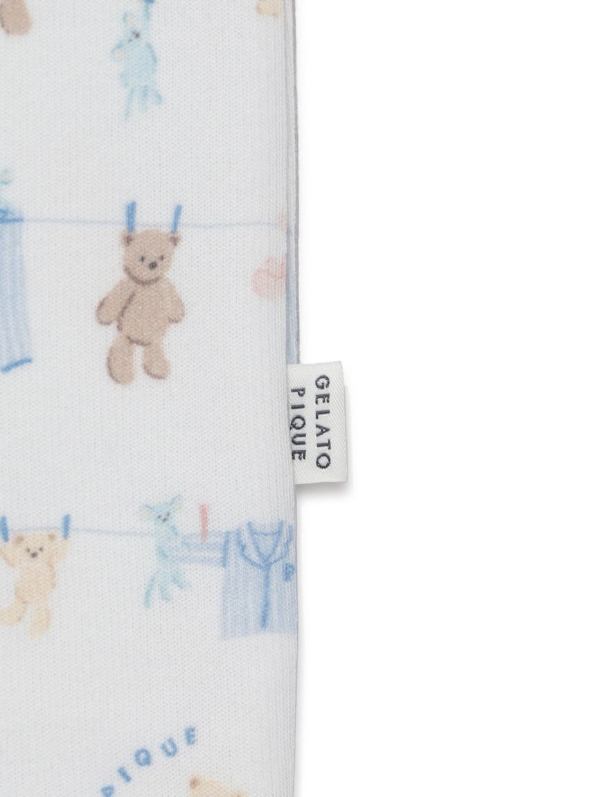 GELATO PIQUE KIDS & BABY「【BABY】新生児ウォッシングアニマル柄2WAYオール」|ロンパース|