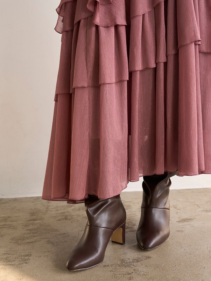 SNIDEL「ラッフルフリルティアードスカート」|スカート|