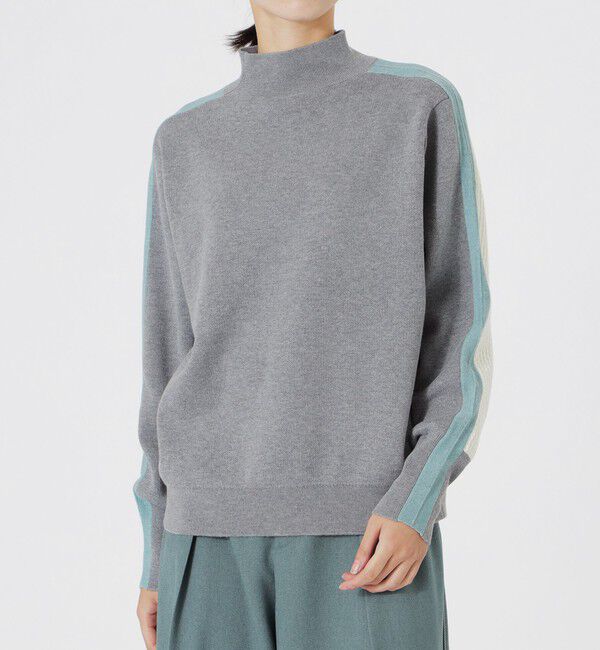  「2フェイスブロッキングニット」|ニット・セーター|