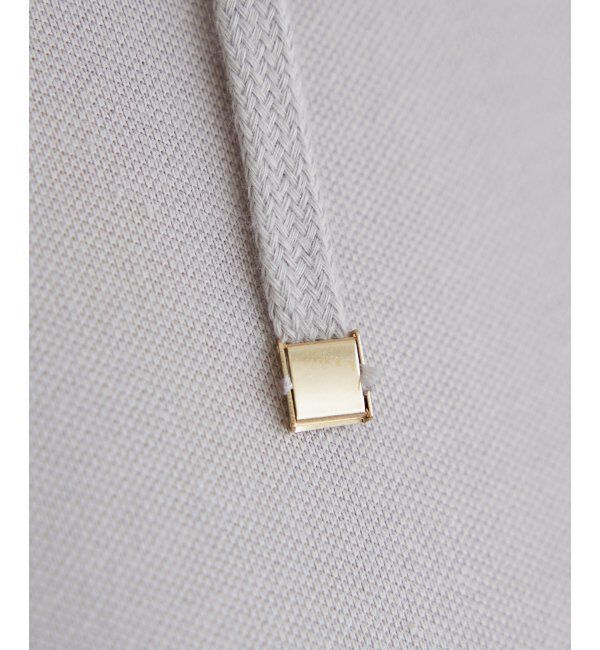 ikka「コットンUSA鹿の子パーカー」|パーカー|