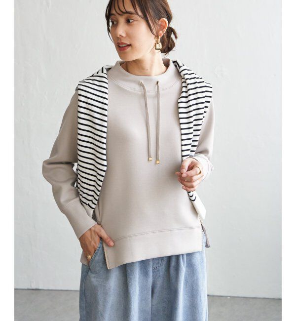 ikka「GOKU楽カノコダンボールプルオーバー」|パーカー|