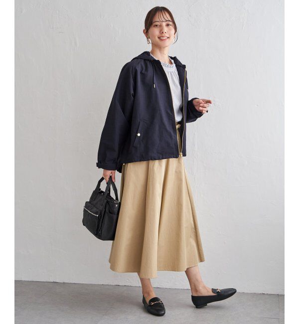 ikka「撥水花粉リリース2WAYマウンテンパーカー」|ブルゾン・スタジャン|