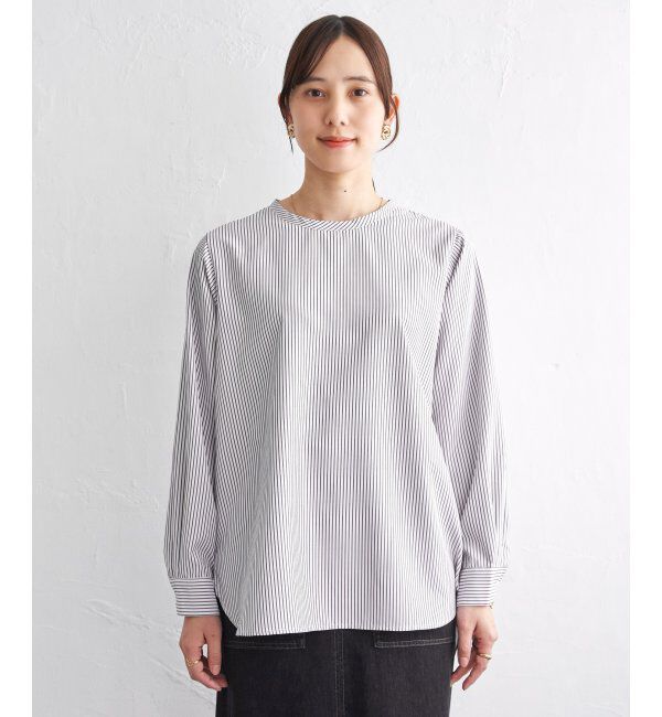 ikka「【2点セット】ニットベストブラウスセット」|ニット・セーター|