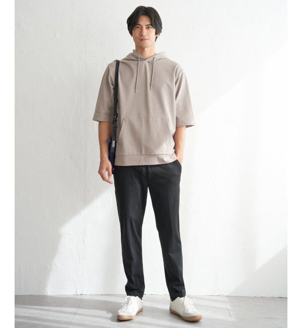 ikka「GOKU楽冷感2WAYパーカ」|Tシャツ・カットソー|